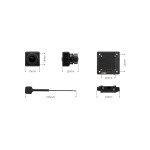 CADDX FPV Set di telecamere Walksnail Avatar HD Pro Kit per la visione notturna da 32G di archiviazione integrata per droni FPV